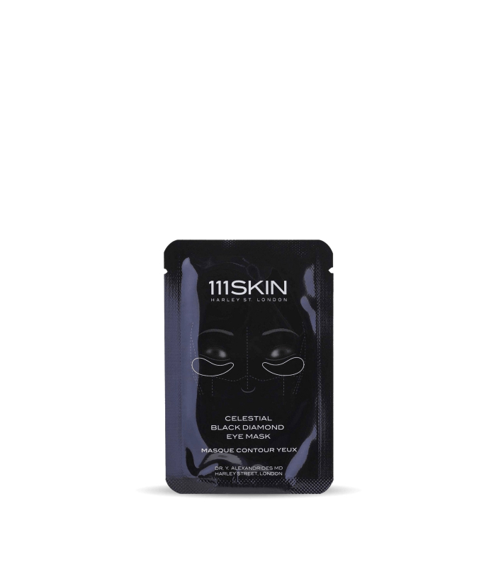 Маска для боротьби з тонкими лініями, зморшками та зневодненням навколо очей 111Skin Celestial Black Diamond Eye Mask