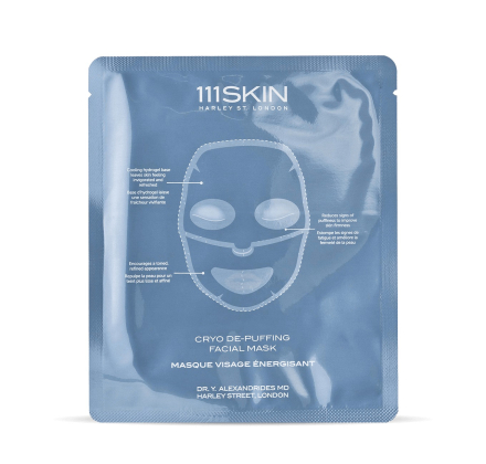 Кріо-енергетічна маска для обличчя 111Skin Cryo De-Puffing Facial Mask
