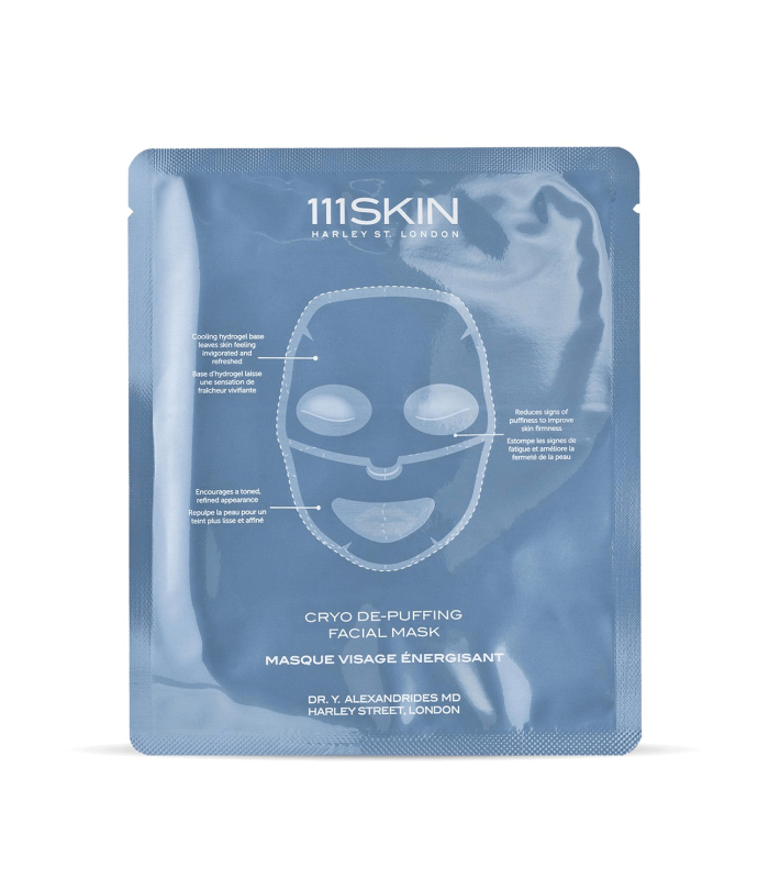 Кріо-енергетічна маска для обличчя 111Skin Cryo De-Puffing Facial Mask