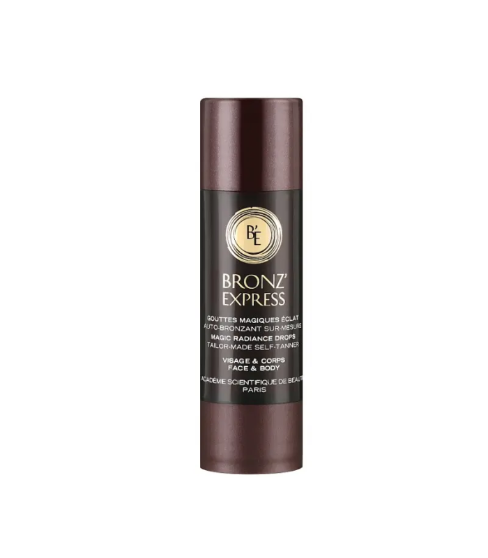Краплі-сяйво автозасмага для обличчя та тіла Academie Bronz'express Magic Radiance Drops