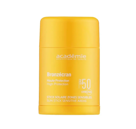 Сонцезахисний стік для чутливих зон Academie Bronzecran Sun Stick Sensitive Areas SPF 50+