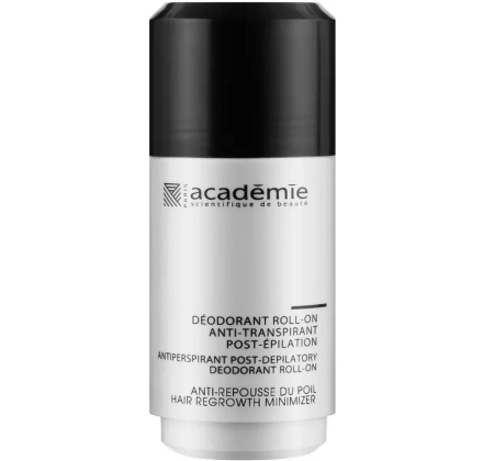 Дезодорант-антиперспірант після депіляції Academie Antiperspirant Post-Depilatory Deodorant Roll-On