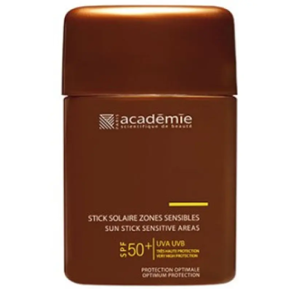 Олівець для чутливих зон Academie Bronzecran Sun Stick Sensitive Areas SPF 50+ SPF 50+
