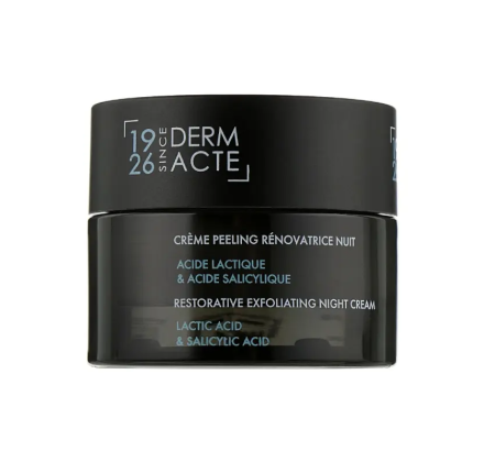 Нічний відновлюючий крем-ексфоліант Academie Derm Acte Restorative Exfoliating Night Cream
