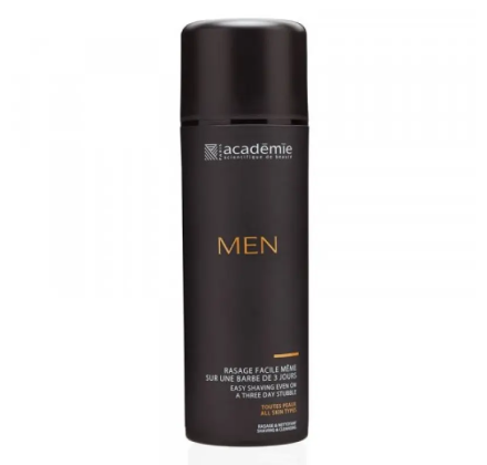Гель для вмивання, легкого гоління і зволоження Academie Men Easy Shaving Even On A Three Days` Stubble