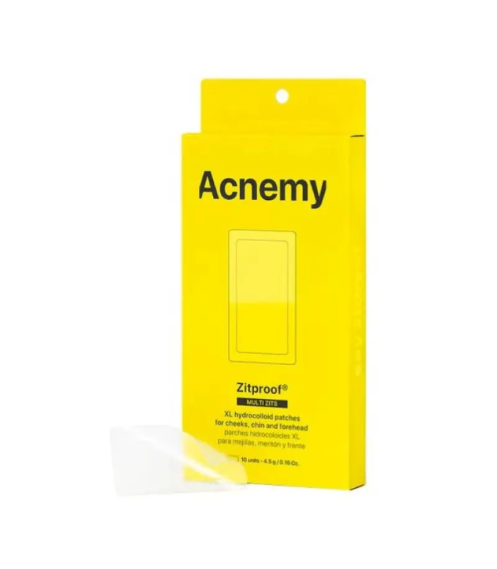 Гідроколоїдні пластирі розміру для зони щік, чола та підборіддя Acnemy Zitproof Multizits XL