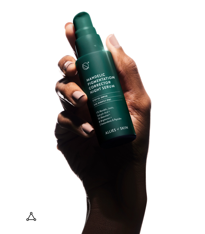 Нічна сироватка для обличчя Allies Of Skin Mandelic Pigmentation Corrector Night Serum 30mL