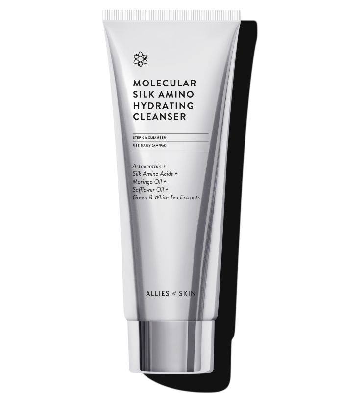 Очищувальний засіб Allies Of Skin Molecular Silk Amino Hydrating Cleanser 100mL