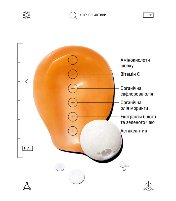 Очищувальний засіб Allies Of Skin Molecular Silk Amino Hydrating Cleanser 100mL