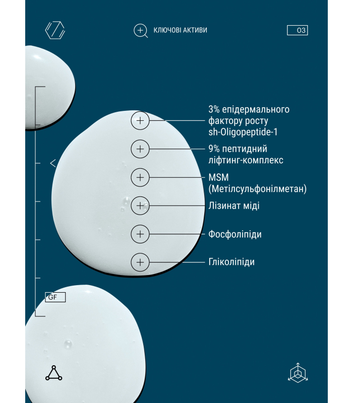 Мультипептидна сироватка з ефектом ліфтингу Allies of Skin Multi Peptides & GF Advanced Lifting Serum