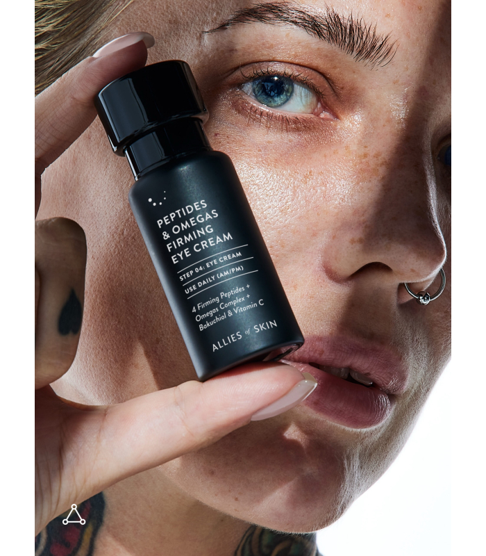 Зміцнюючий крем для шкіри навколо очей з пептидами і омега-комплексом Allies of Skin Peptides & Omegas Firming Eye Cream 15mL
