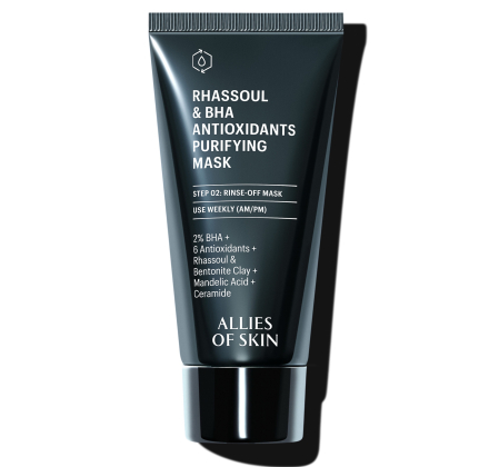 Маска очищуюча для обличчя Allies Of Skin Rhassoul & BHA Antioxidants Purifying Mask 50mL