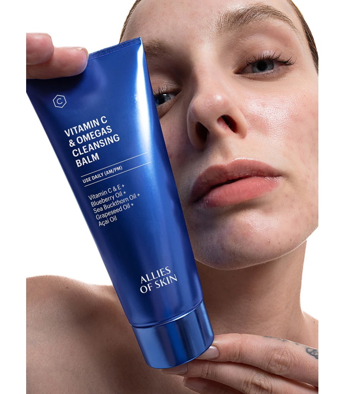 Бальзам очищуючий з вітаміном С Allies Of Skin Vitamin C & Omegas Cleansing Balm 100mL