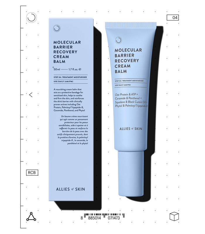 Крем-бальзам Allies of Skin Molecular Barrier Recovery Cream Balm 48mL
