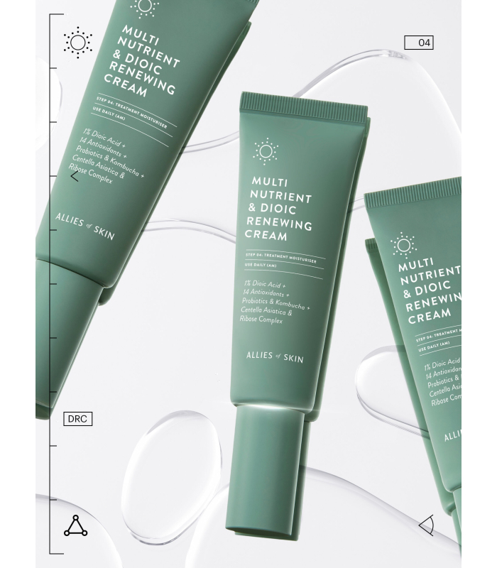 Денний крем для обличчя Allies Of Skin Multi Nutrient & Dioic Renewing Cream 50mL