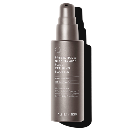 Бустер з пребіотиками та ніацинамідом Allies of Skin Prebiotics & Niacinamide Pore Refining Booster 50mL