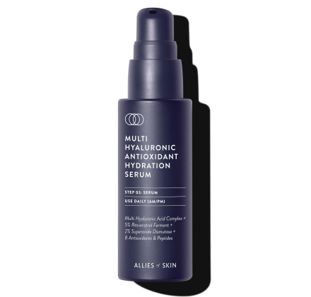 Денна сироватка для обличчя Allies Of Skin Multi Hyaluronic Antioxidant Hydration Serum 30mL