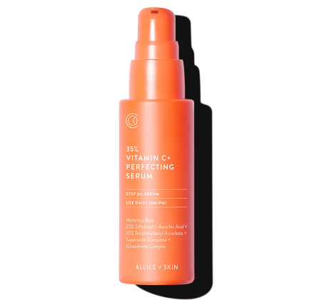 Сироватка з вітаміном С для обличчя Allies Of Skin 35% Vitamin C+ Perfecting Serum 30mL