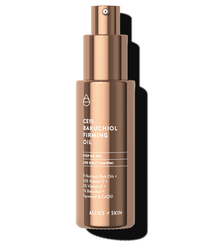 Олія для обличчя з бакучіолом Allies of Skin CE15 Bakuchiol Firming Oil 30mL