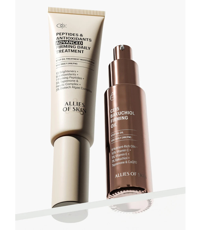 Олія для обличчя з бакучіолом Allies of Skin CE15 Bakuchiol Firming Oil 30mL