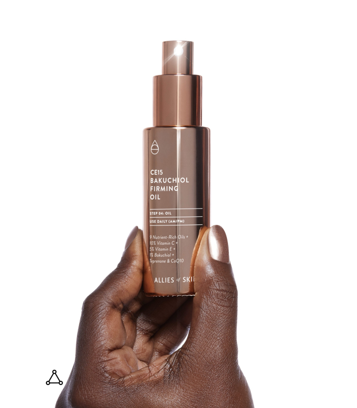 Олія для обличчя з бакучіолом Allies of Skin CE15 Bakuchiol Firming Oil 30mL