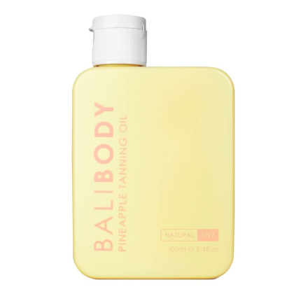 Олія для засмаги з екстрактом ананаса Bali Body Pineapple Tanning Oil SPF15 100mL