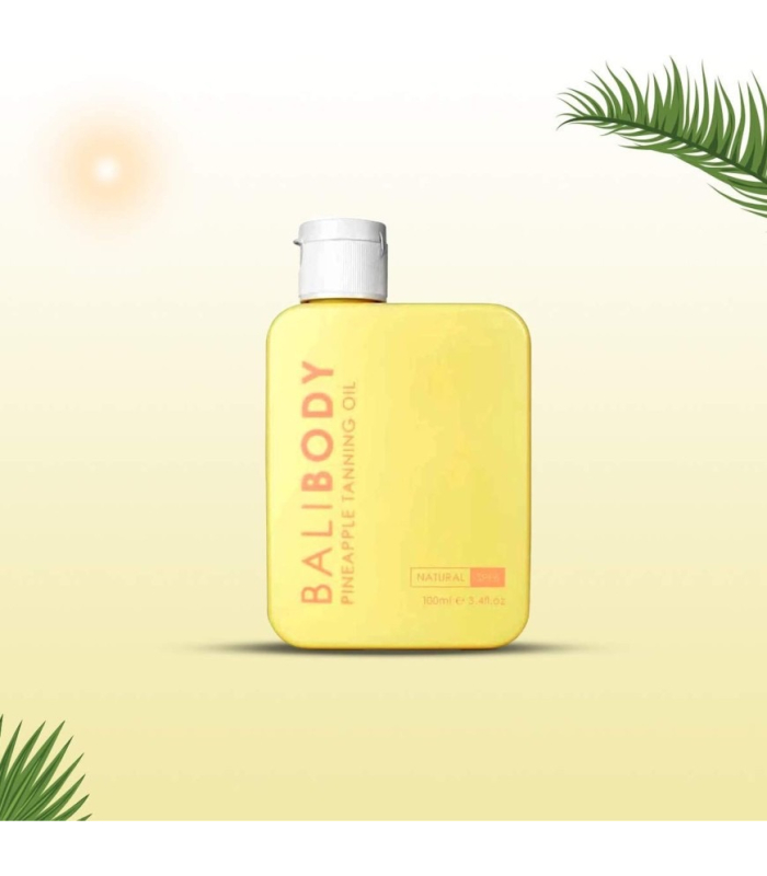 Олія для засмаги з екстрактом ананаса Bali Body Pineapple Tanning Oil SPF15 100mL