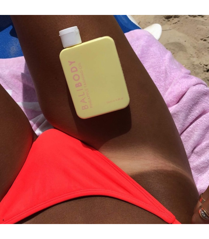 Олія для засмаги з екстрактом ананаса Bali Body Pineapple Tanning Oil SPF15 100mL