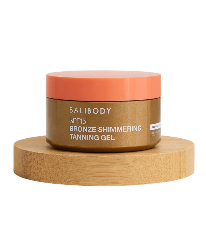 Гель для засмаги із шиммером Bali Body Shimmering Tanning Gel SPF15 150mL