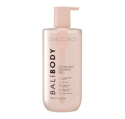 Прозорий гель автозасмага для тіла Bali Body Clear Self Tanning Gel 400mL