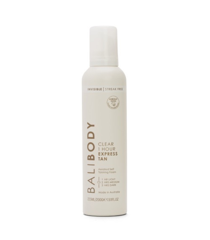 Прозора експрес автозасмага для тіла Bali Body Clear 1 Hour Express Self Tan 225mL