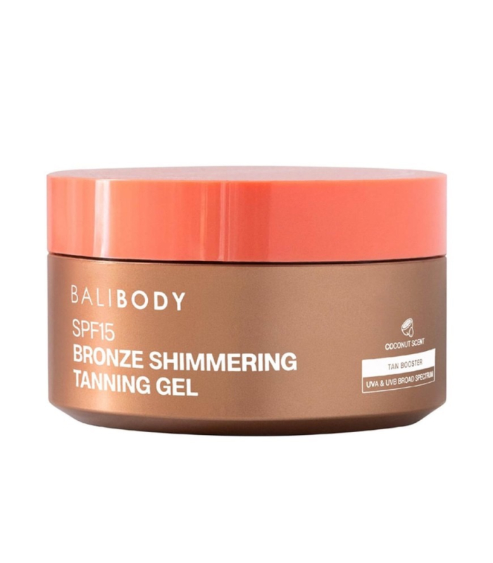 Гель для засмаги із шиммером Bali Body Shimmering Tanning Gel SPF15 150mL