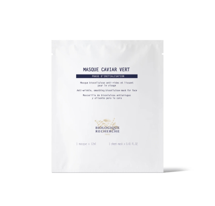 Листова маска проти зморшок на основі зеленої ікри Biologique Recherche Masque Caviar Vert