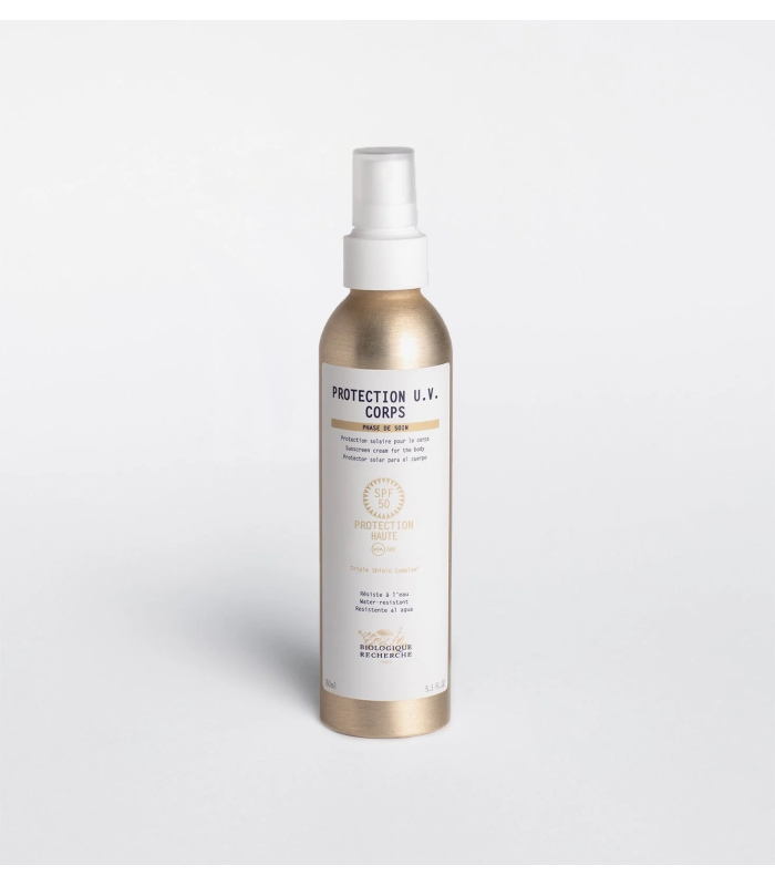 Средство по уходу за кожей тела во время загара SPF50 Biologique Recherche Protection U.V. Corps SPF50 150mL