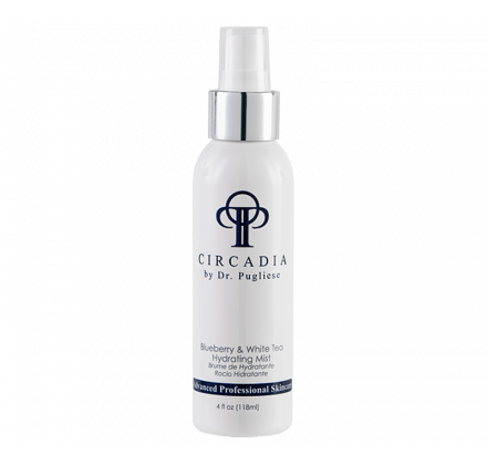 Зволожувальний спрей для обличчя «Чорниця та Білий Чай» Circadia Blueberry & White Tea Hydrating Mist