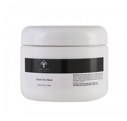 Маска для очищення шкіри обличчя «Зелений чай» Circadia Green Tea Mask 340mL