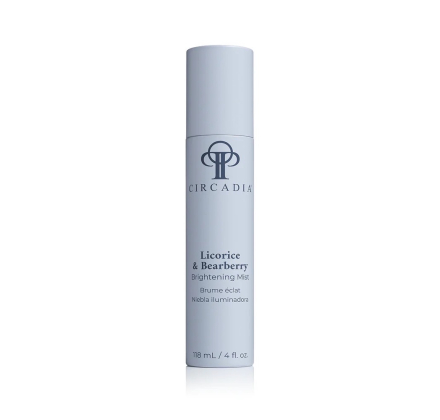 Спрей для лица на основе экстрактов солодки и мучницы Circadia Licorice & Bearberry Brightening Mist 118mL