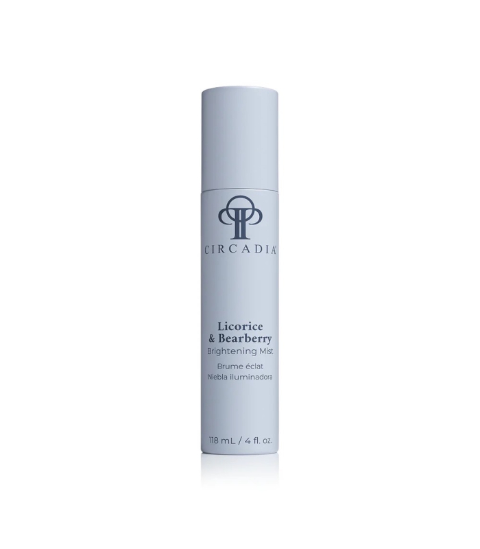 Спрей для лица на основе экстрактов солодки и мучницы Circadia Licorice & Bearberry Brightening Mist 118mL