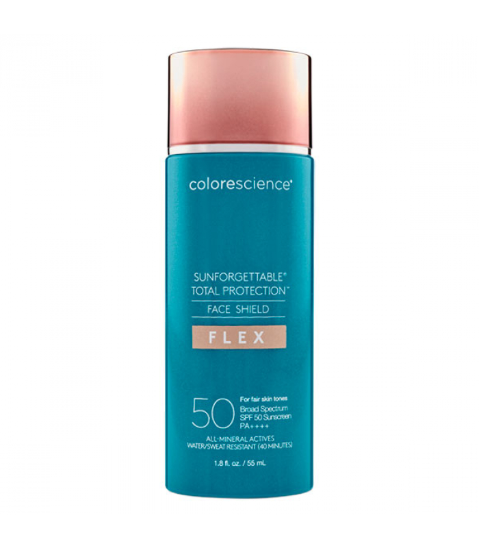 Крем для обличчя Colorescience Sunforgattable Total Protection Face Shield Fair SPF 50 55mL (08/2026)