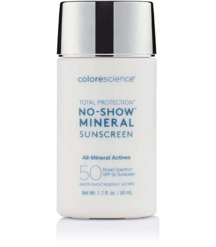 Сонцезахисний крем Colorescience No-Show Mineral Sunscreen SPF 50 78mL (БЕЗ КОРОБКИ)