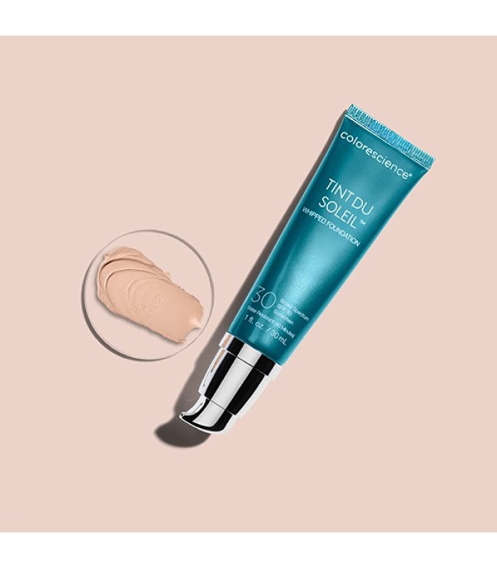 Рідка основа для обличчя Colorescience Tint Du Soleil SPF30 Whipped Foundation 30mL