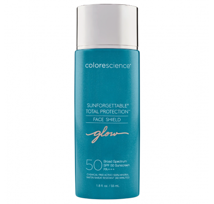 Крем для обличчя Colorescience Sunforgattable Total Protection Face Shield Glow SPF50