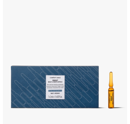 Ампули "Сяйво та гладкість" Comfort Zone Renight Bright & Smooth Ampoule