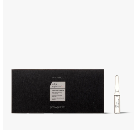 Антивіковий очищувальний концентрат для усунення дефектів Comfort Zone Skin Regimen Lx Multi Acid Ampoule