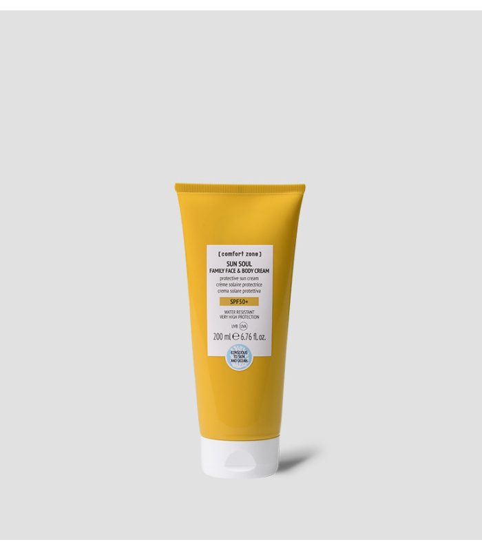 Сонцезахисний крем для всієї сім'ї Comfort Zone Sun Soul Family Face&Body Cream SPF50+ 200 мл