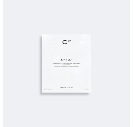Біоцелюлозна маска для обличчя Cosmetics 27 LIFT 27 1шт.
