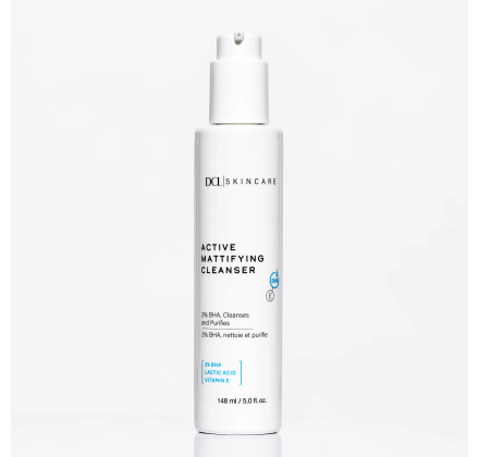 Глибоко очищуючий матуючий гель DCL Active Mattifying Cleanser 140mL