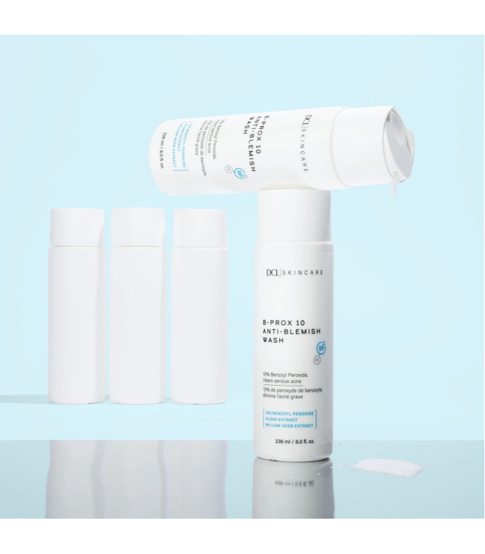 Очищуючий засіб з бензоїл пероксидом DCL B Prox 10 Anti-Blemish Wash 236mL