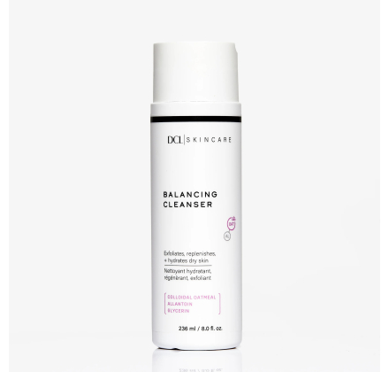 Мультифункціональний кремовий очисник для сухої шкіри DCL Balancing Cleanser 236mL