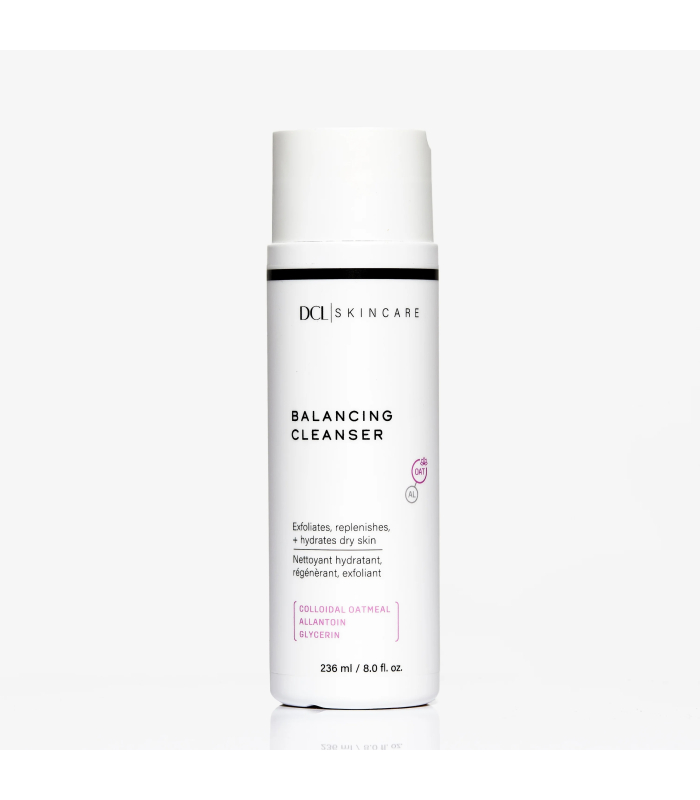 Мультифункціональний кремовий очисник для сухої шкіри DCL Balancing Cleanser 236mL